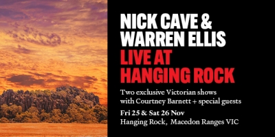 Nick Cave and Warren Ellis at Hanging Rock - Friday 25th November 2022